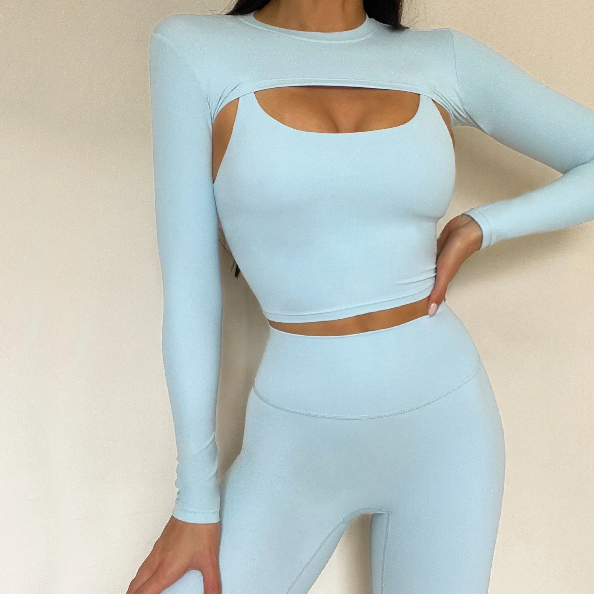 INS Style Yoga Women's Fitness Suit trendy