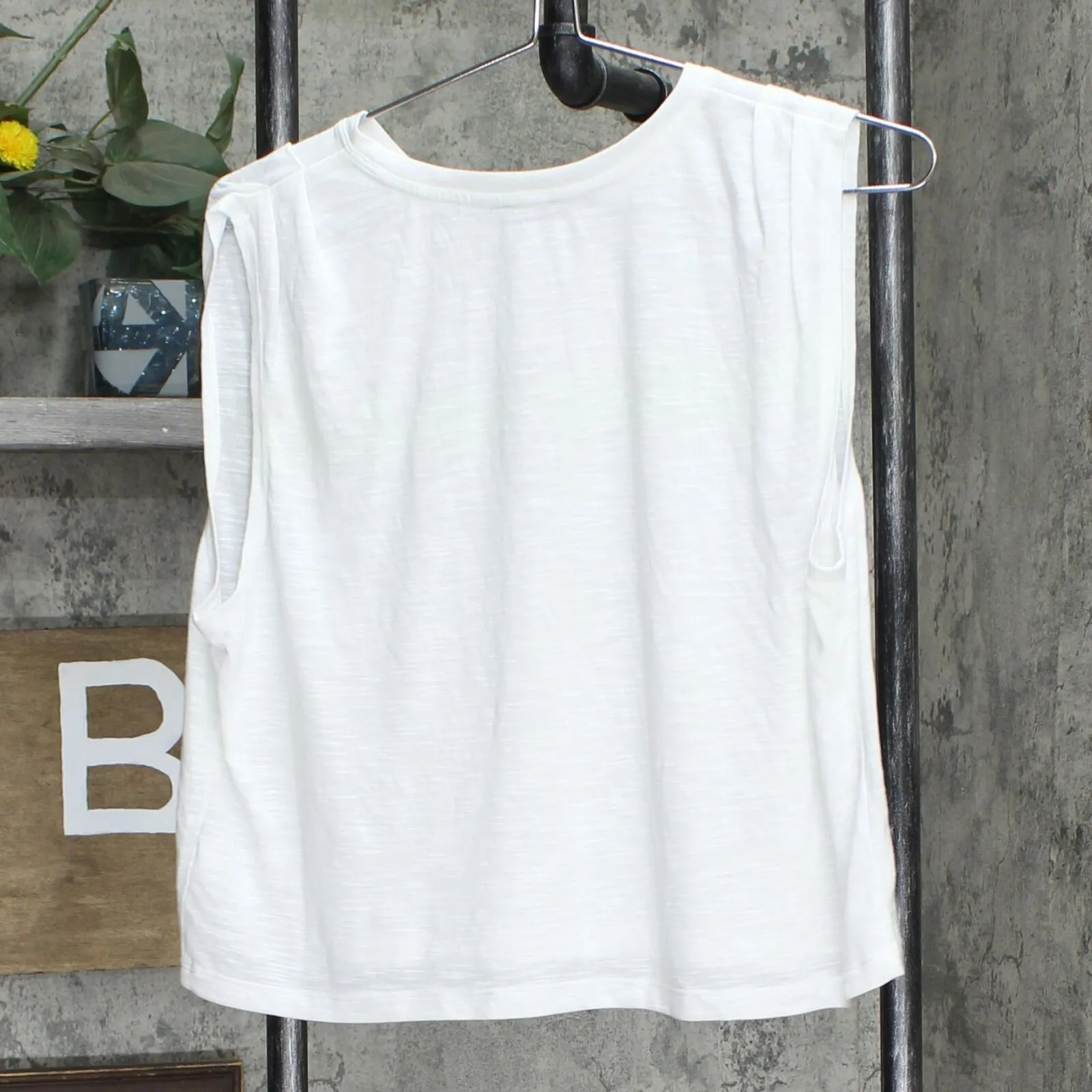 Joylab Women's Slub Tank Top White M