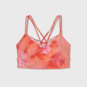 JoyLab Women's Strappy Sports Bra w/ Removable Pads 1115
