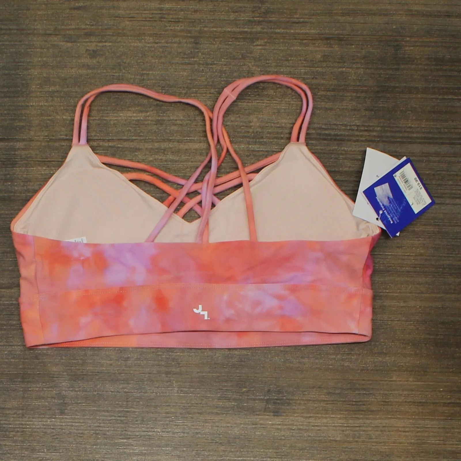 JoyLab Women's Strappy Sports Bra w/ Removable Pads 1115