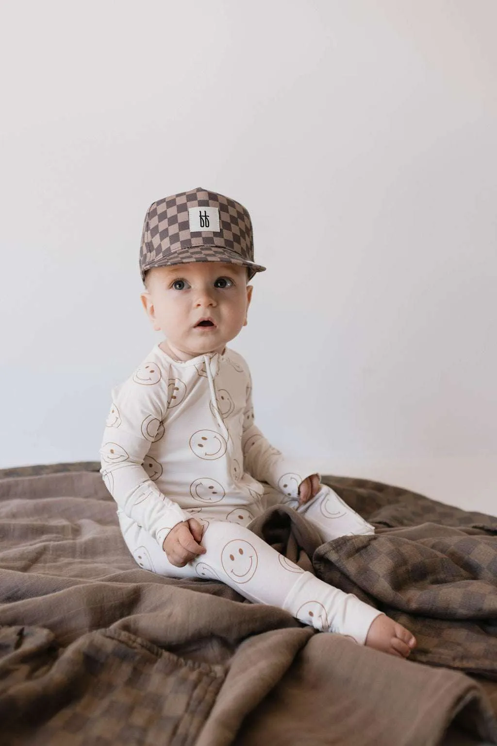 Just Smile | Bamboo Zip Pajamas