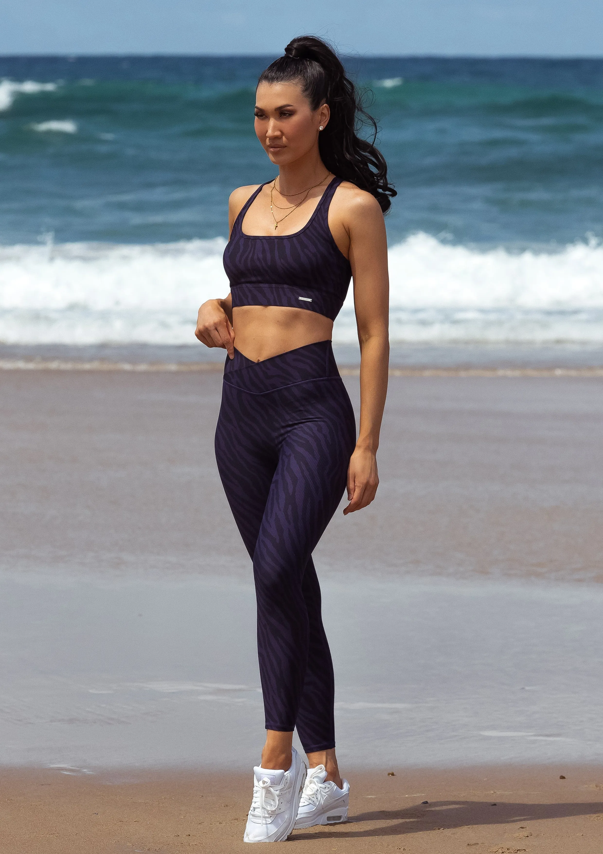 Kali Midnight Zebra Leggings