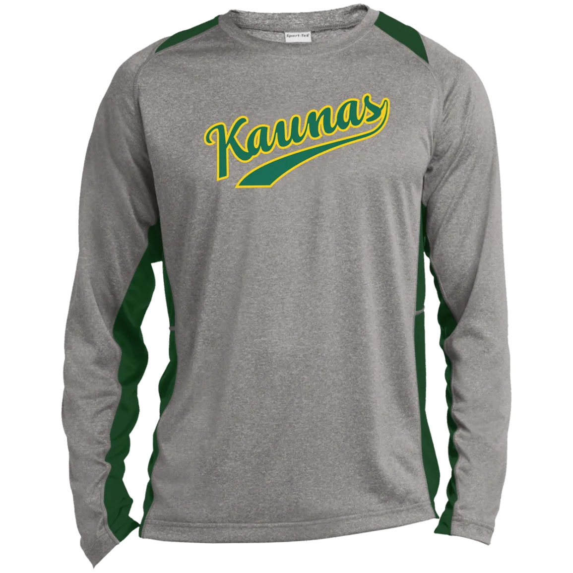 Kaunas - Men's Long Sleeve Colorblock Activewear Performance T