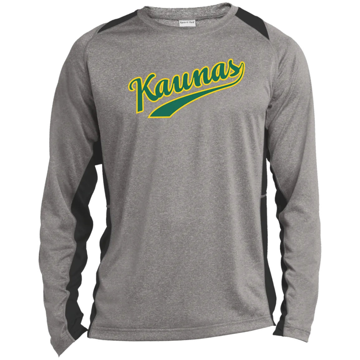 Kaunas - Men's Long Sleeve Colorblock Activewear Performance T