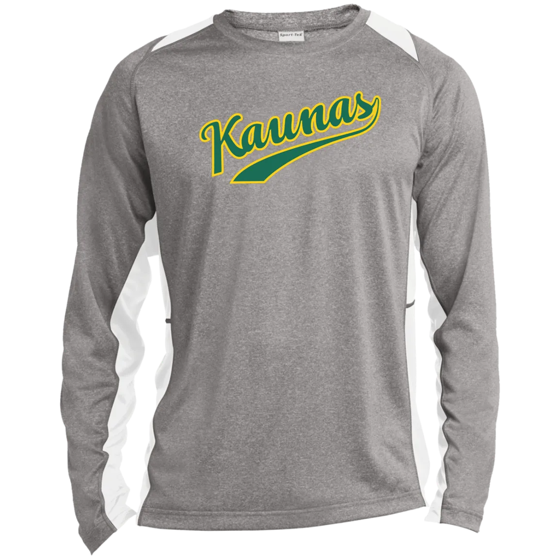 Kaunas - Men's Long Sleeve Colorblock Activewear Performance T