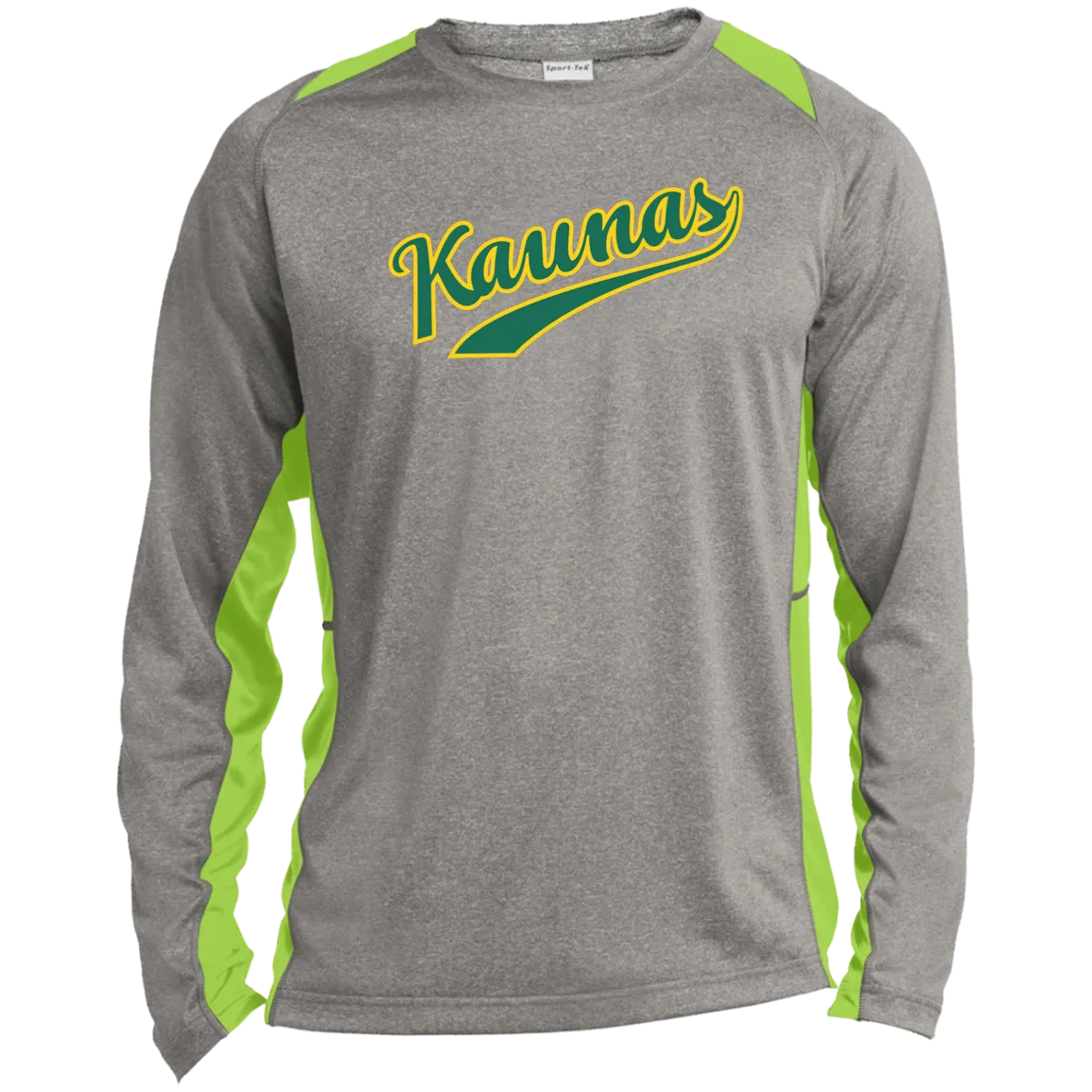 Kaunas - Men's Long Sleeve Colorblock Activewear Performance T