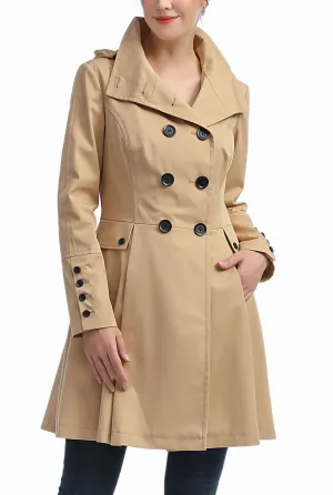 Kimi   Kai Women's "Ellie" Waterproof Trench Coat
