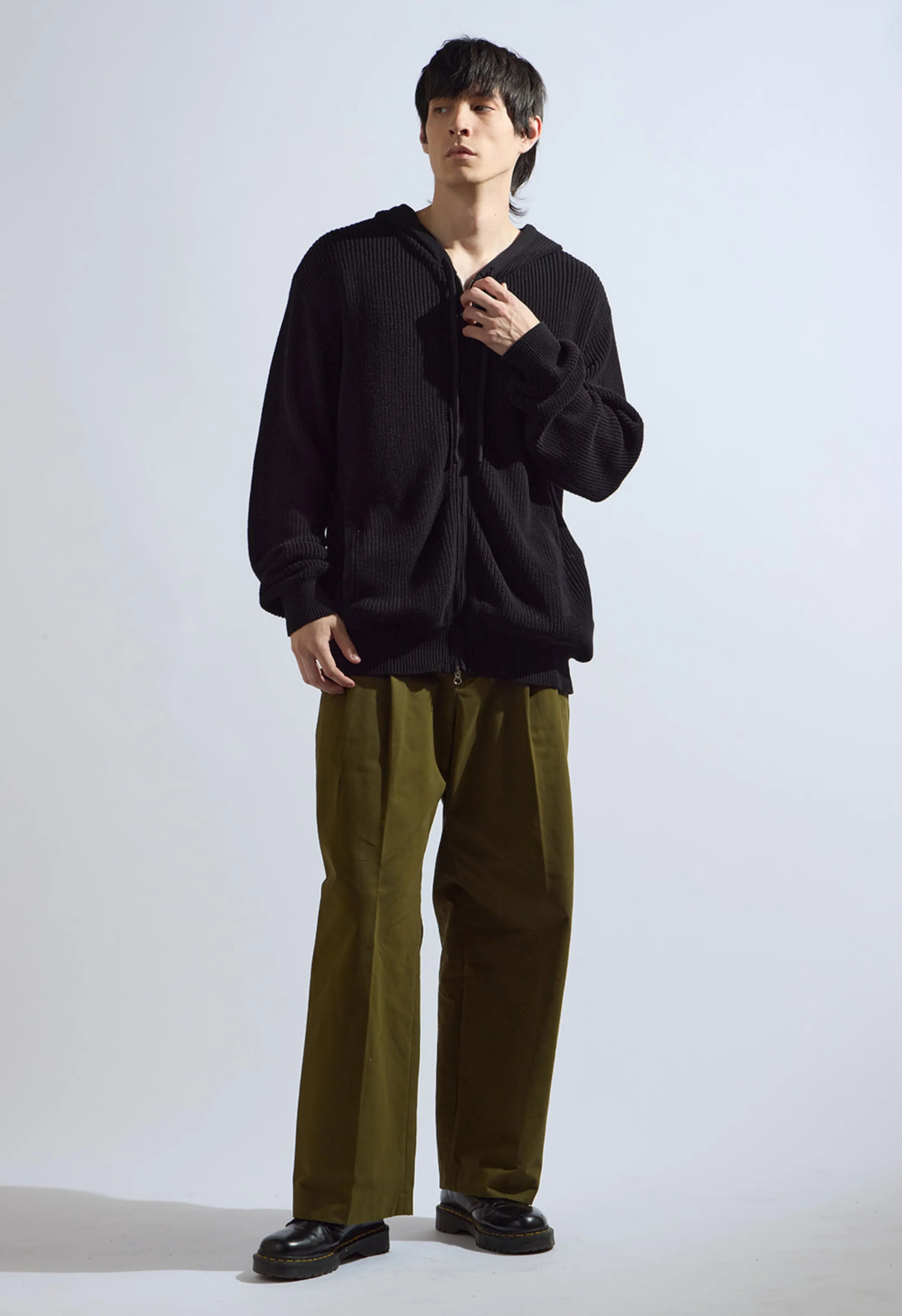Knit Jacket in Black