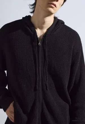 Knit Jacket in Black