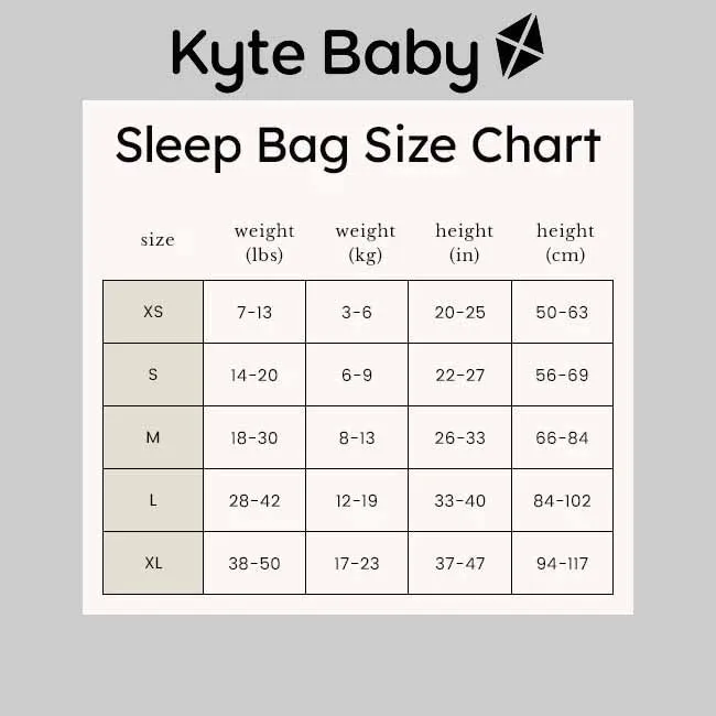 Kyte Baby 1.0 Tog Sleep Bag in Guava