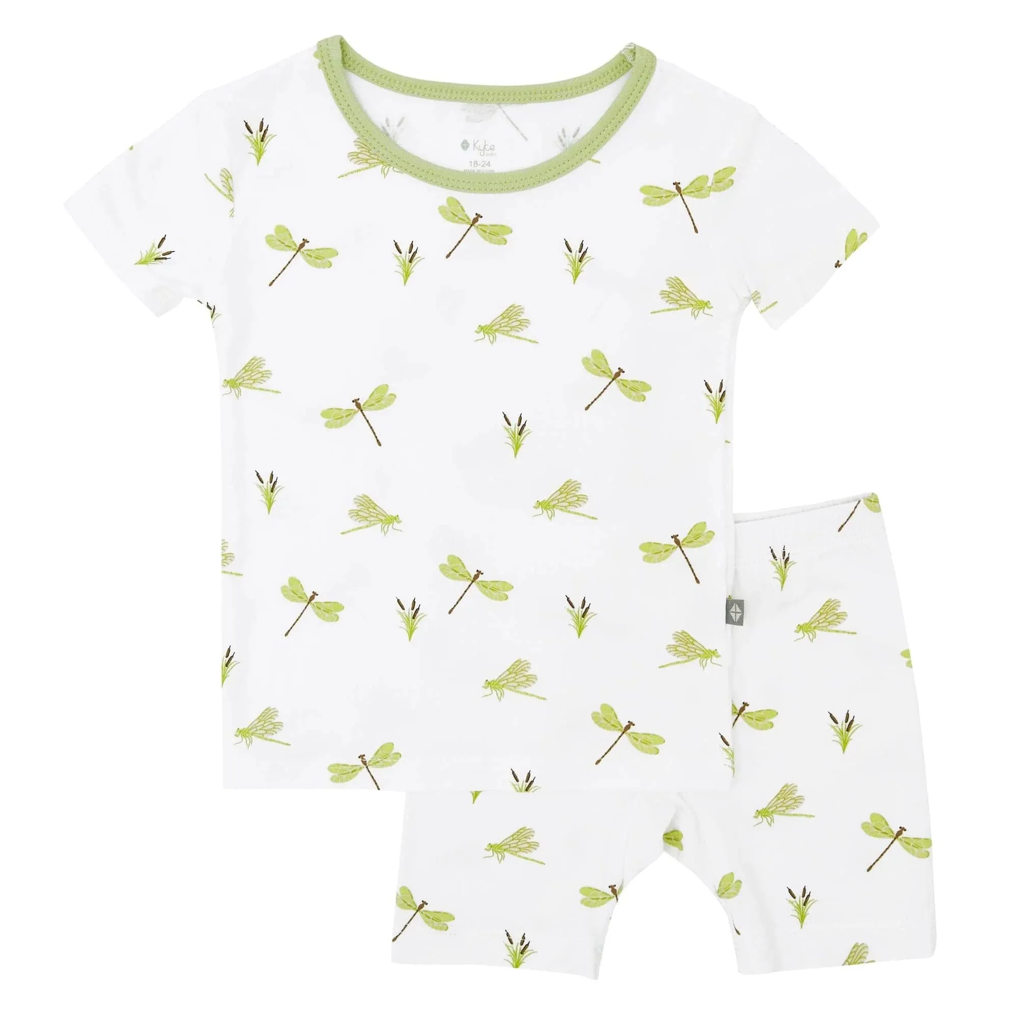 Kyte Baby Toddler Short Sleeve Pajama Set - Dragonfly