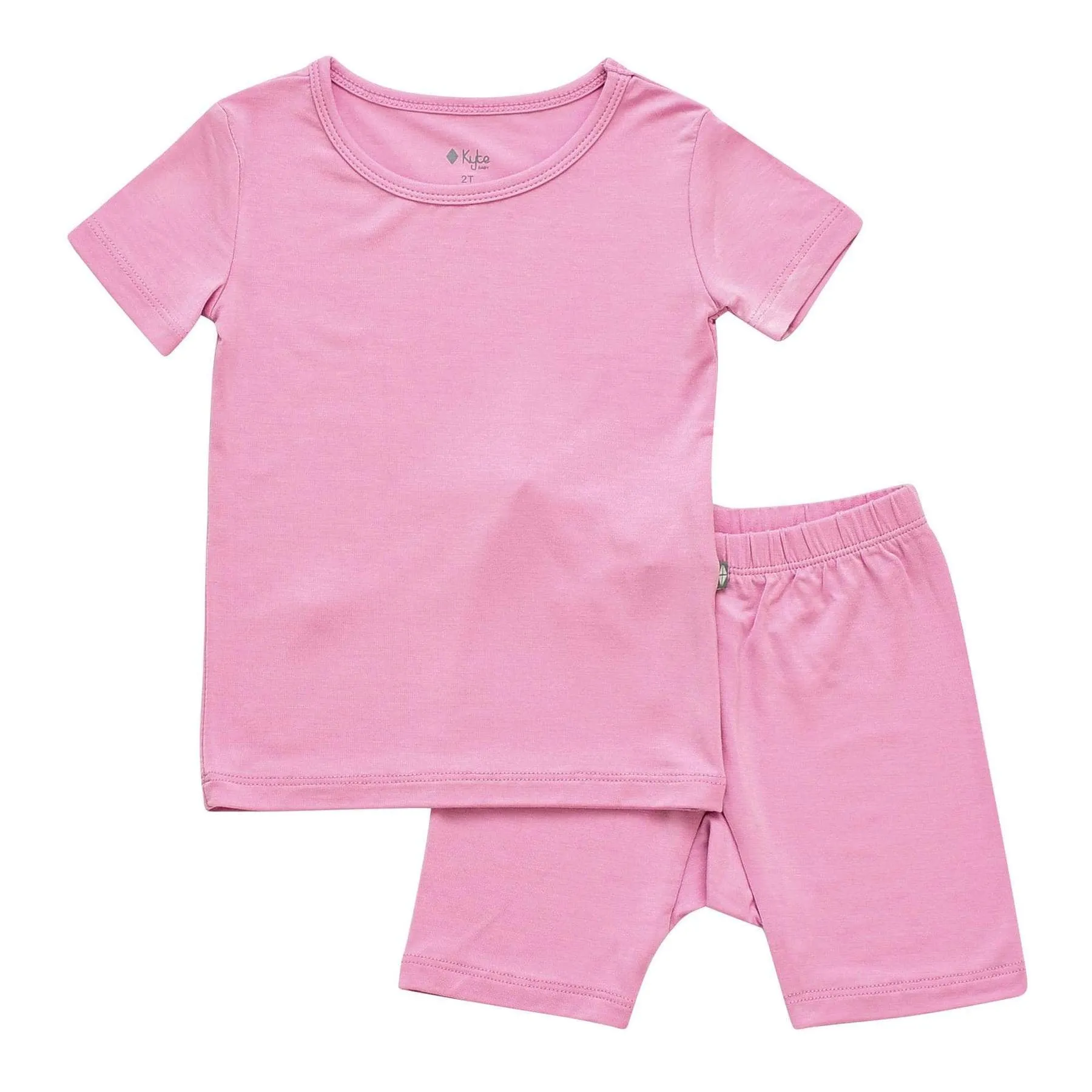 Kyte Short Sleeve Toddler Pajama- Bubblegum