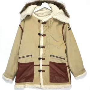 [L] A Bathing Ape Bape Vintage B-7 Corduroy Bomber Jacket