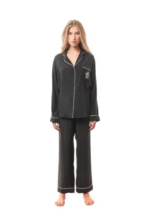 La Principessa Silk Logo Pajama Trio