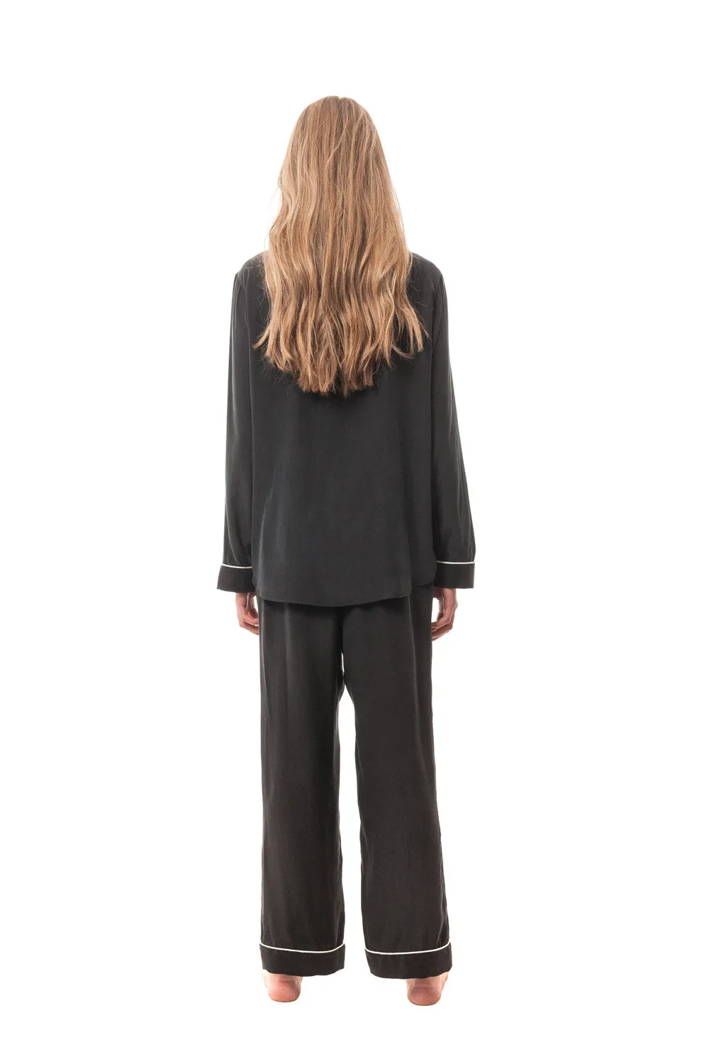 La Principessa Silk Logo Pajama Trio