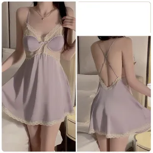 Lace Suspender Nightgown UB99273