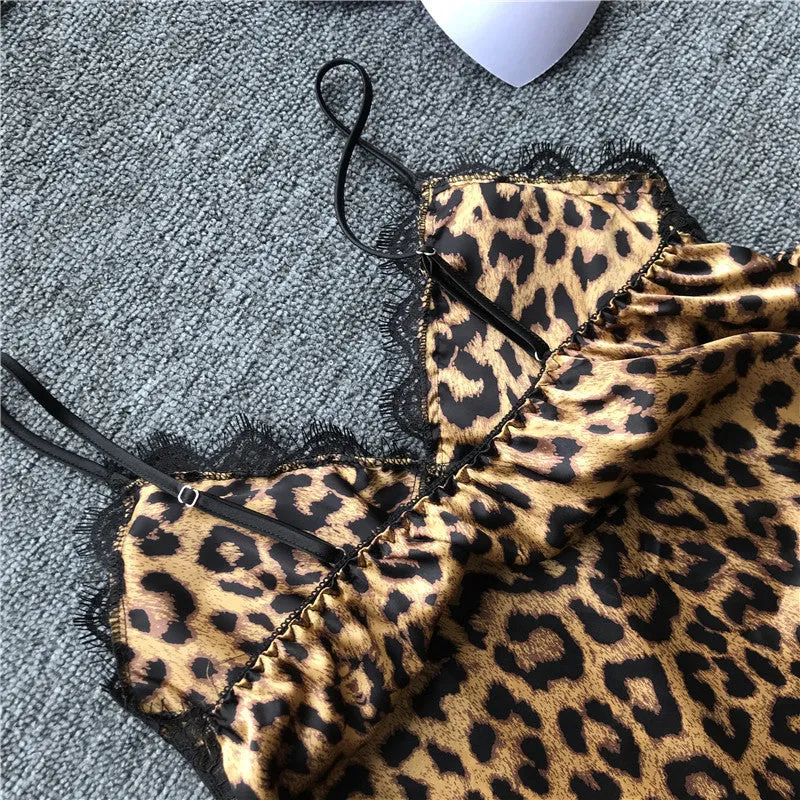 Lapel Home Service Suit Silk Pajamas Women