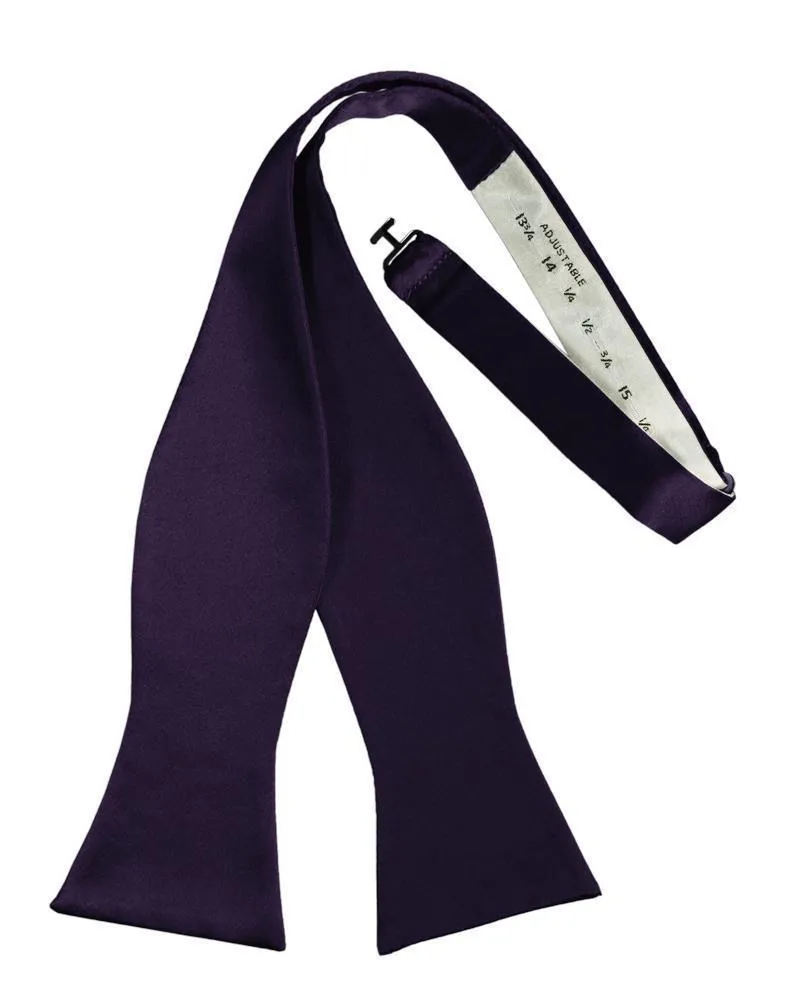 Lapis Luxury Satin Bow Tie