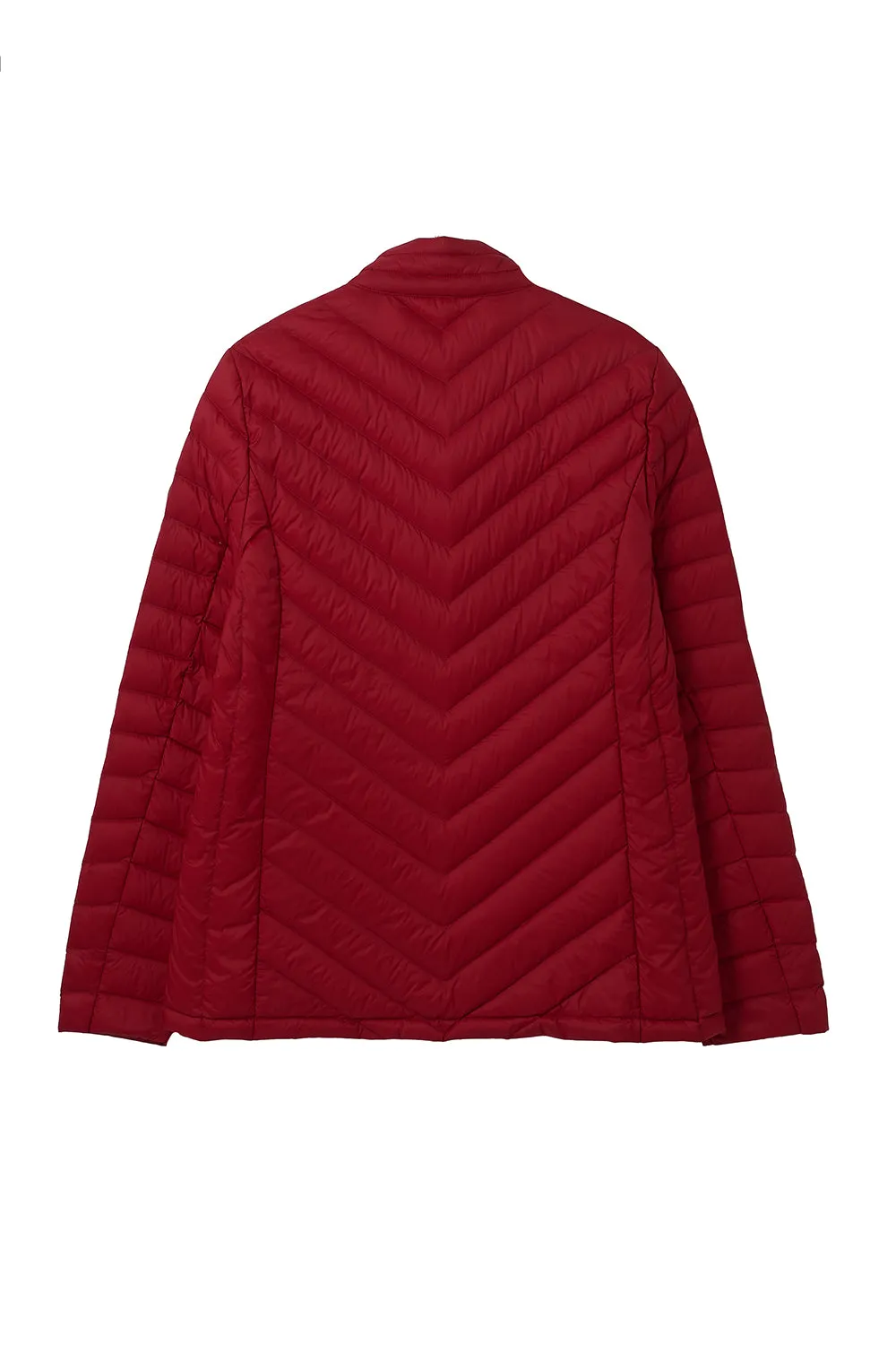 Lara Down Jacket - Deep Red
