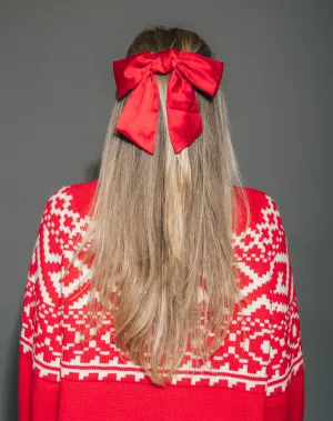 Large Satin Bow
