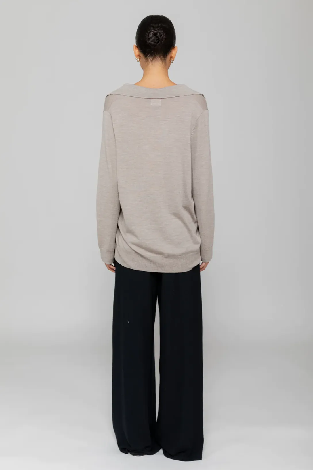 Lauren Pleated Pocket Pant | Black