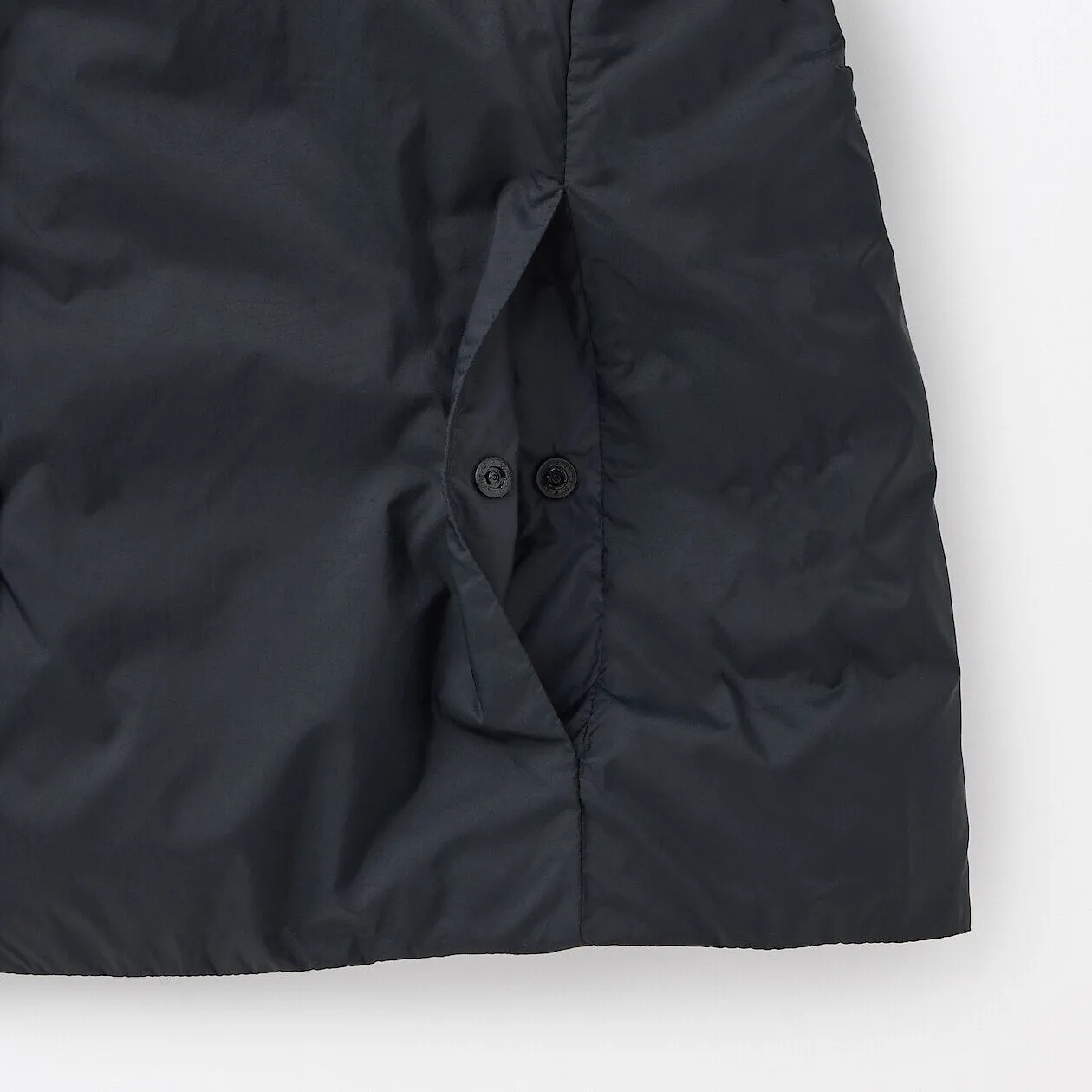 Lightweight Collarless Down jacket