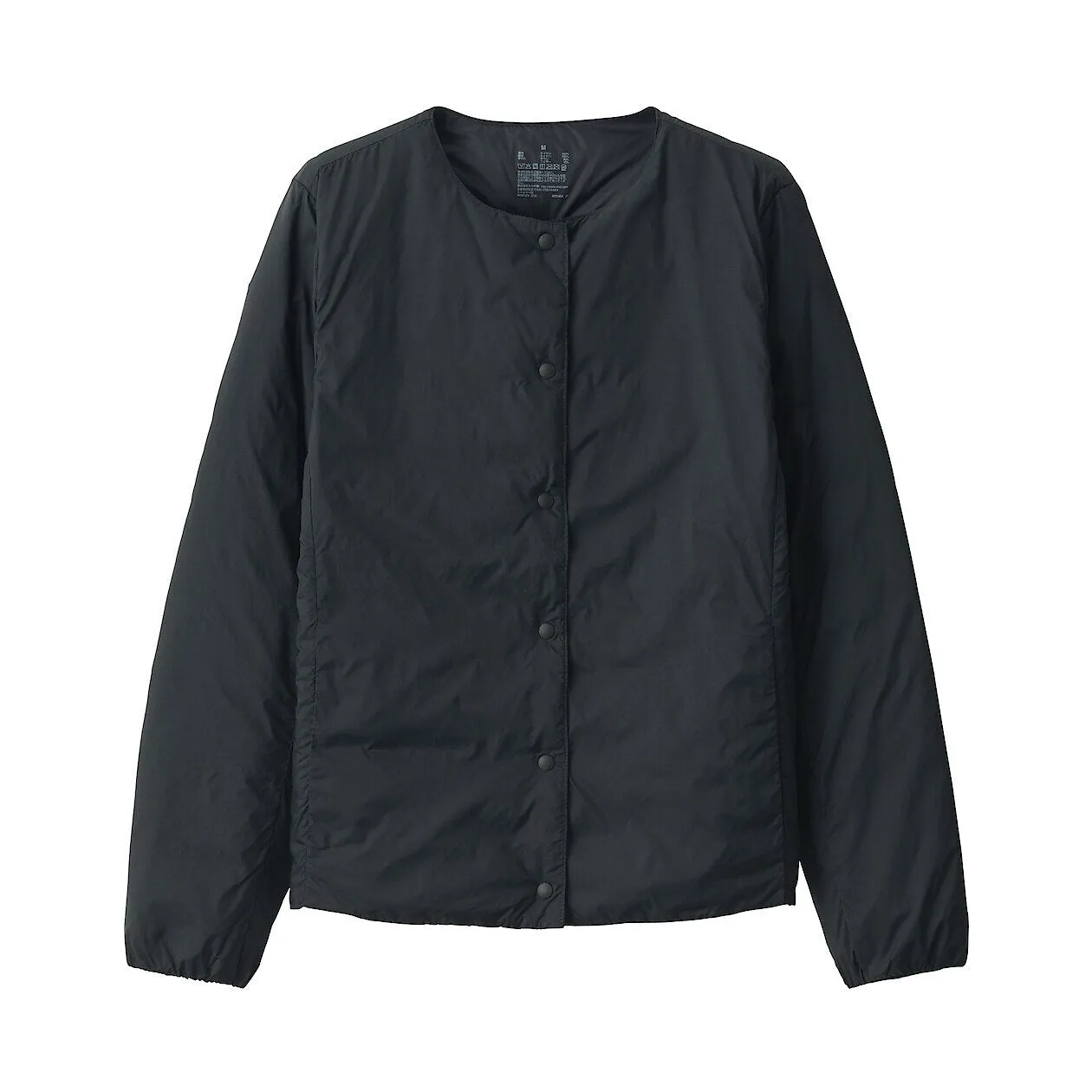 Lightweight Collarless Down jacket