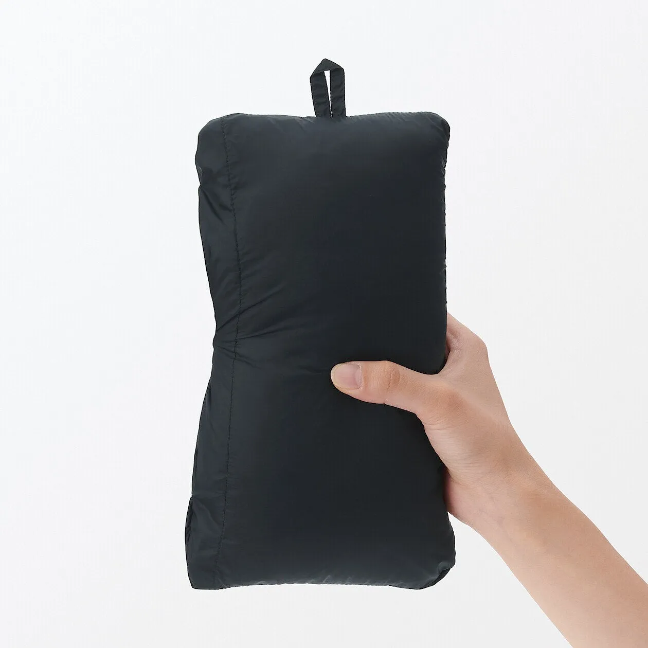 Lightweight Collarless Down jacket
