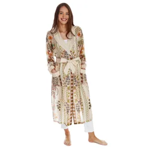 Lightweight Robe Gown- Floral Arch