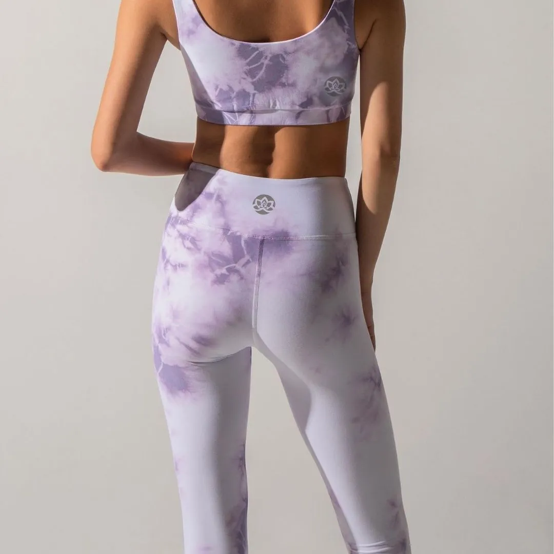 Lilac Tie-Dye Legging