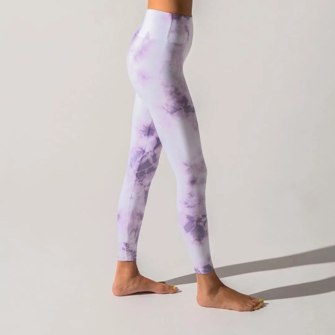 Lilac Tie-Dye Legging