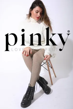 Lined mesh tights