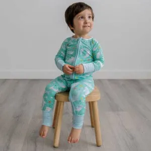 Little Sleepies - Shark Soiree Bamboo Viscose Zippy 6-12 months