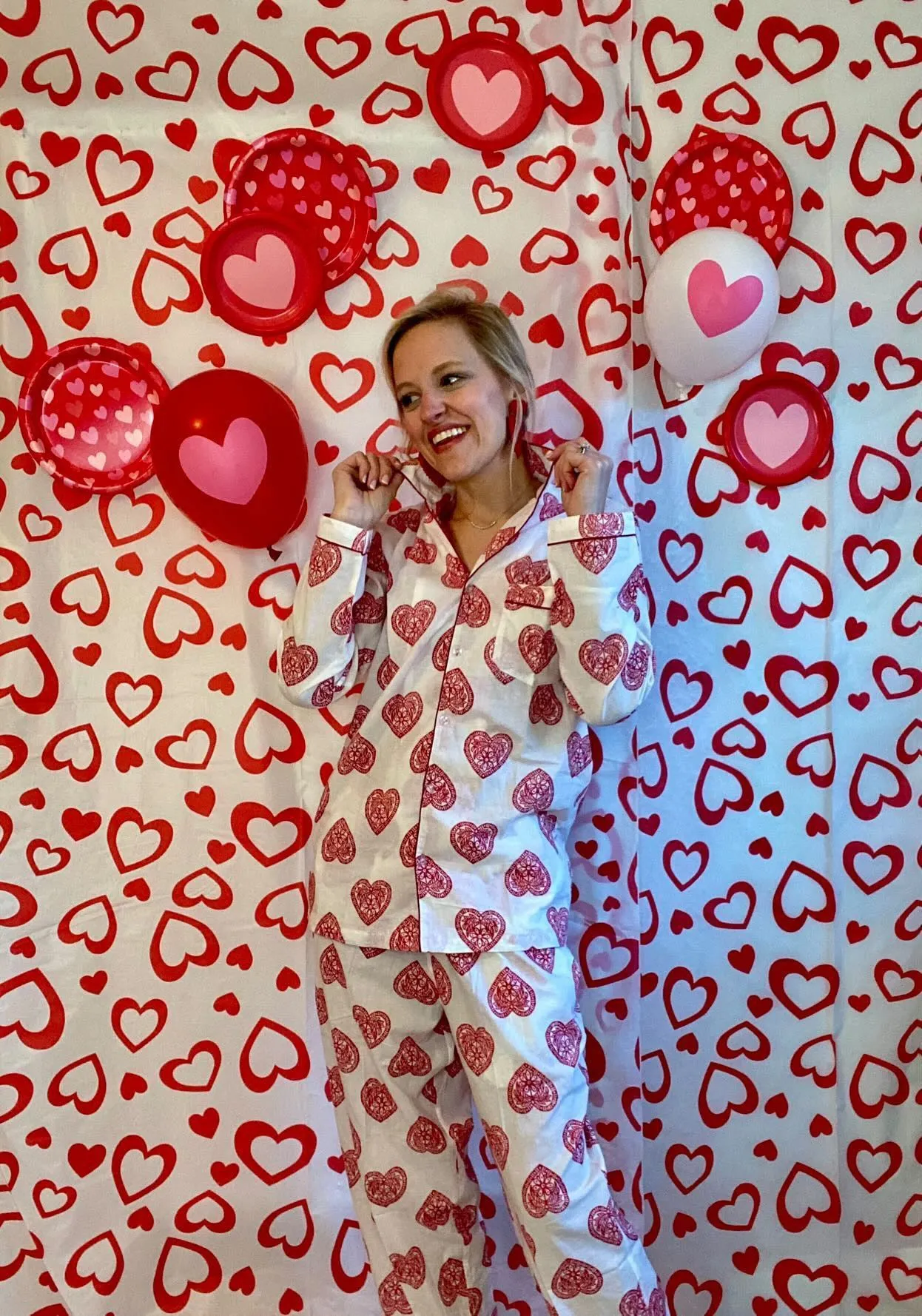 Long Pajama Sets - All You Need Is Love