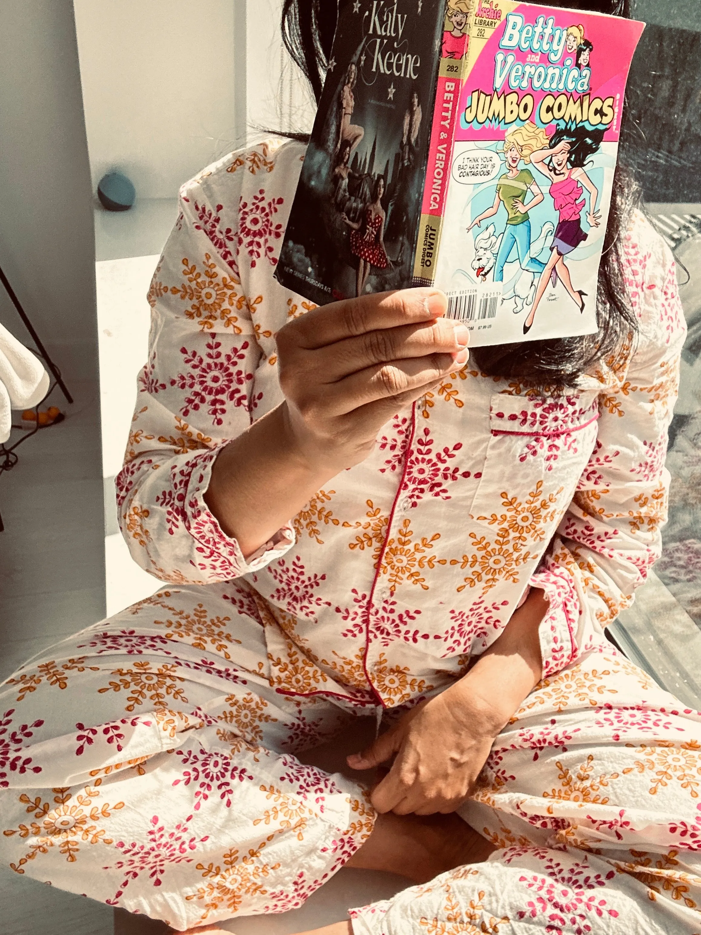 Long Pajama Sets - Spring Fling