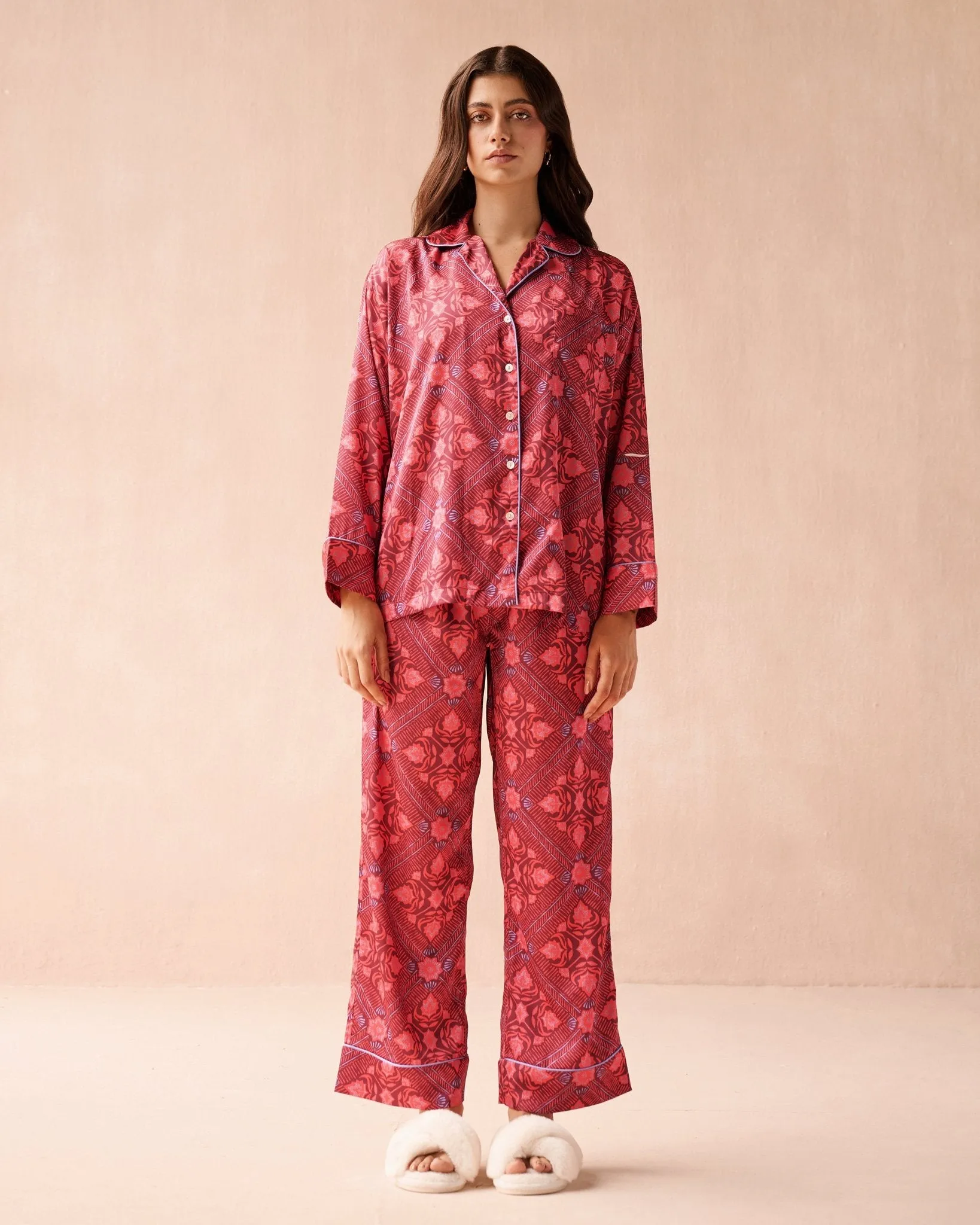 Long Sleeve PJ Pants Set