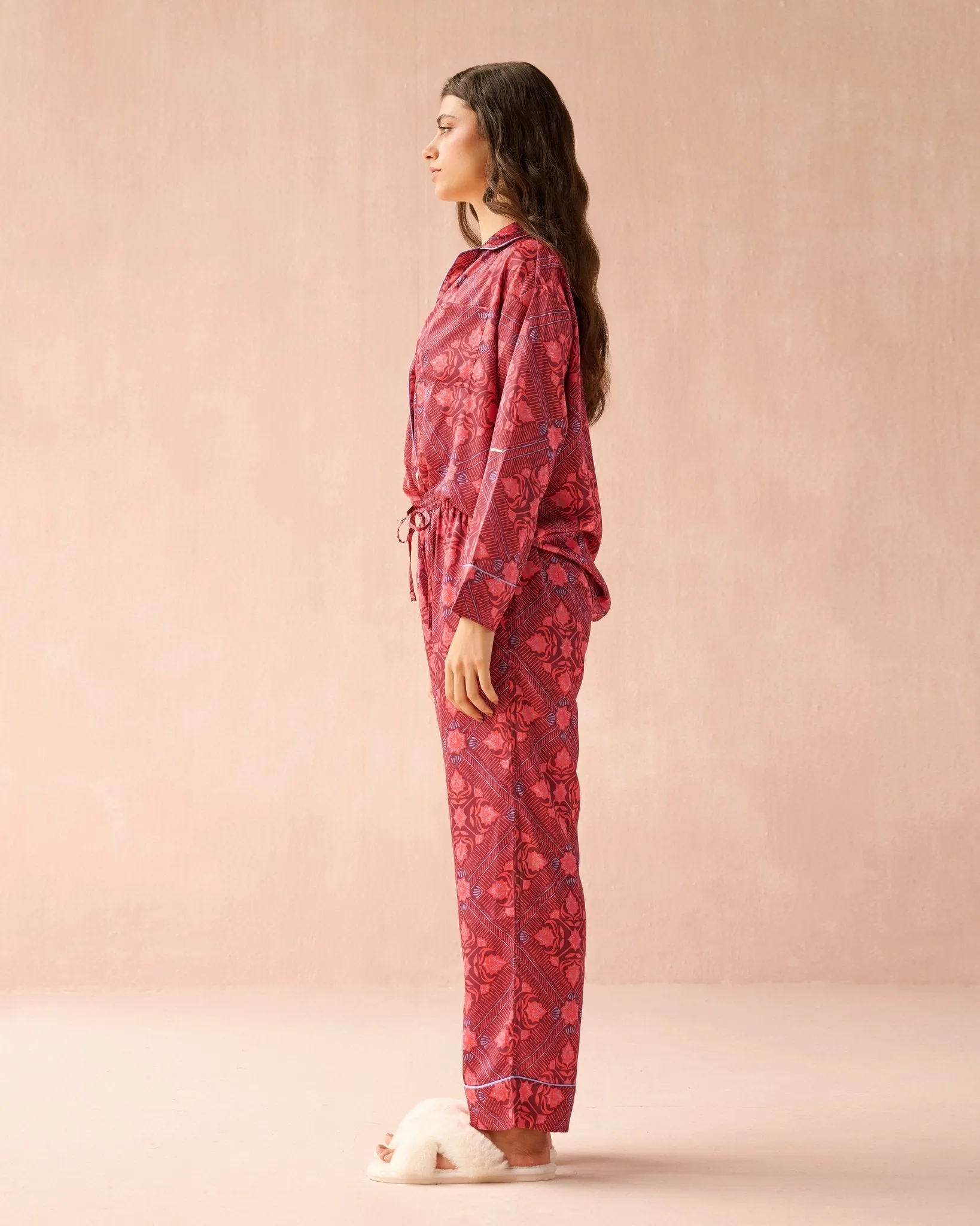 Long Sleeve PJ Pants Set