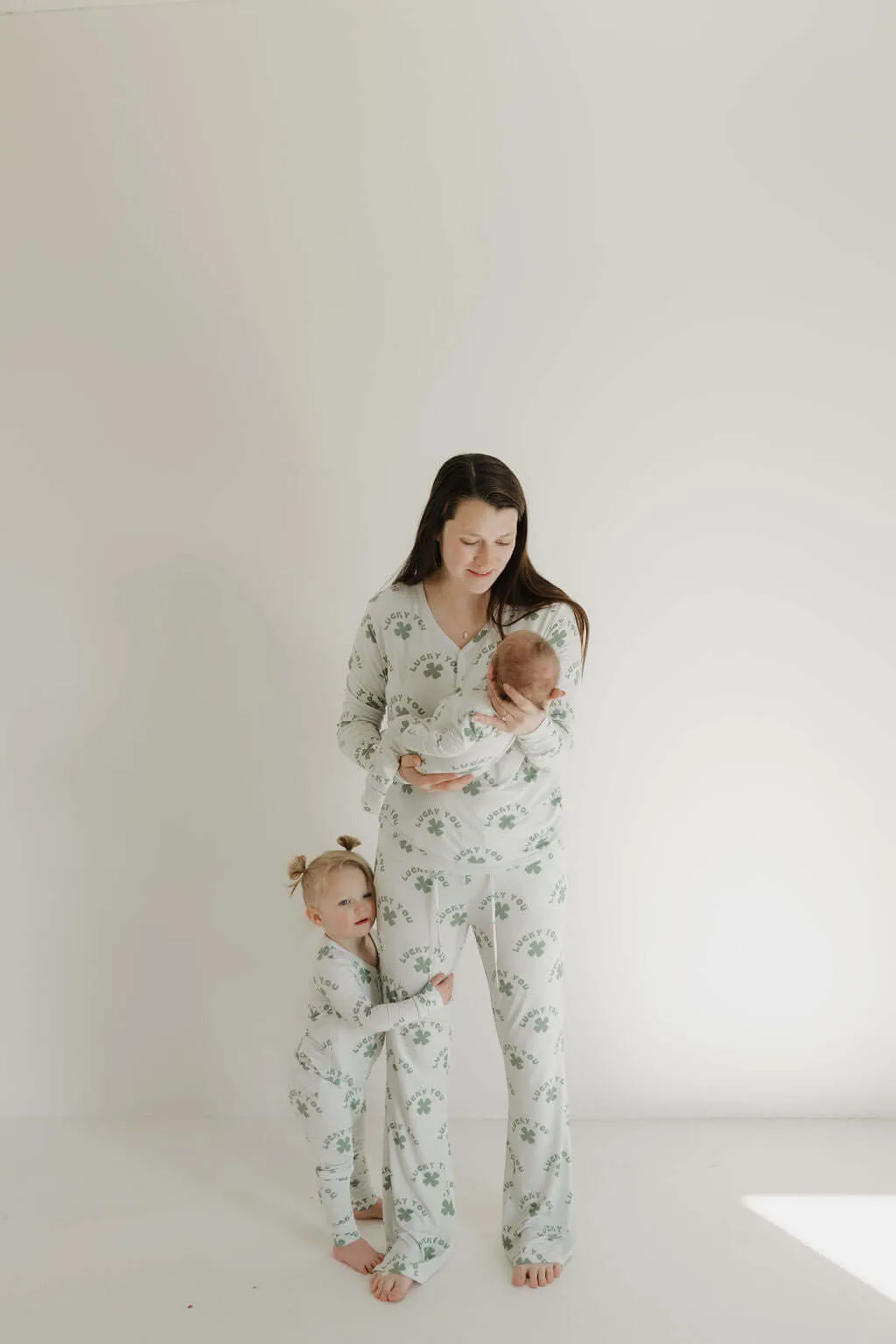 Lucky You | Bamboo Zip Pajamas