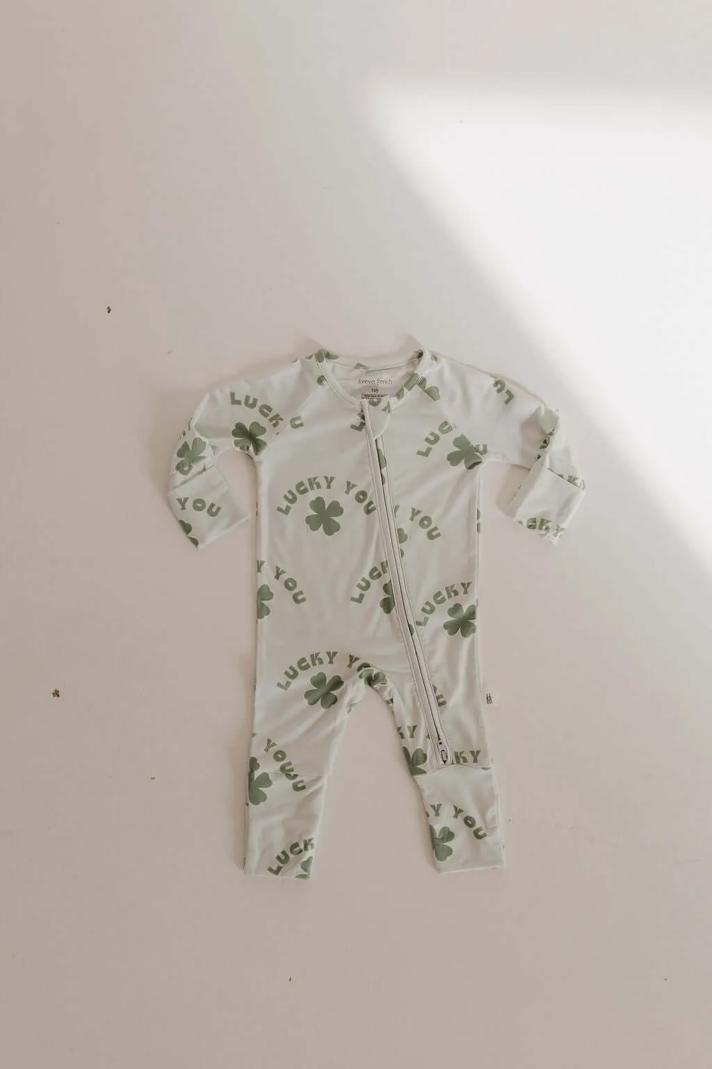 Lucky You | Bamboo Zip Pajamas