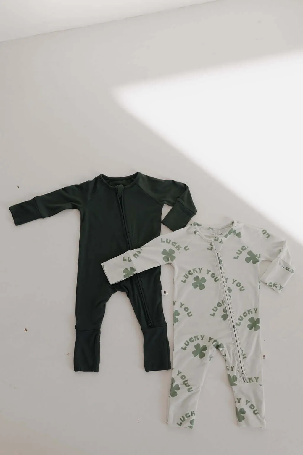 Lucky You | Bamboo Zip Pajamas