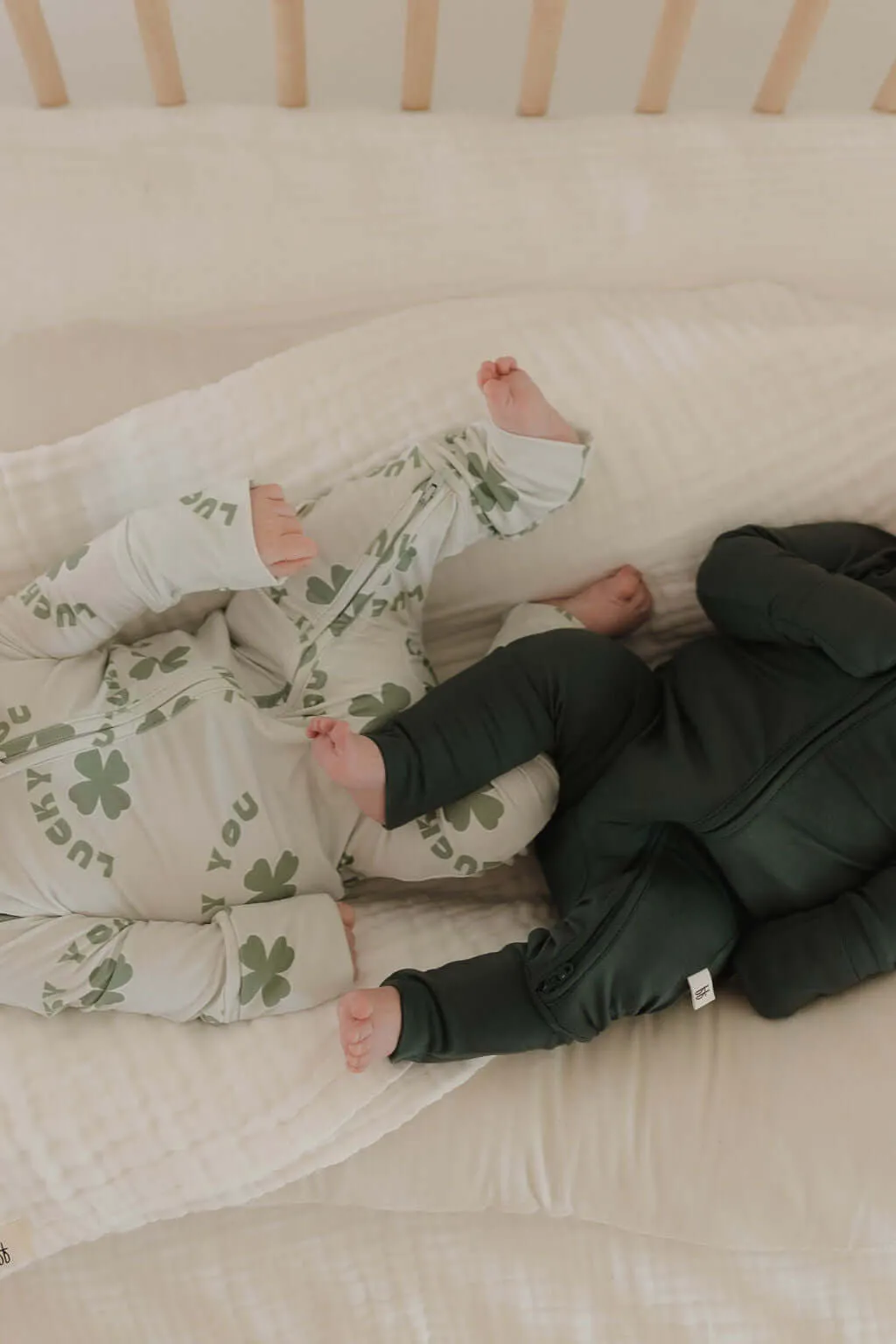 Lucky You | Bamboo Zip Pajamas