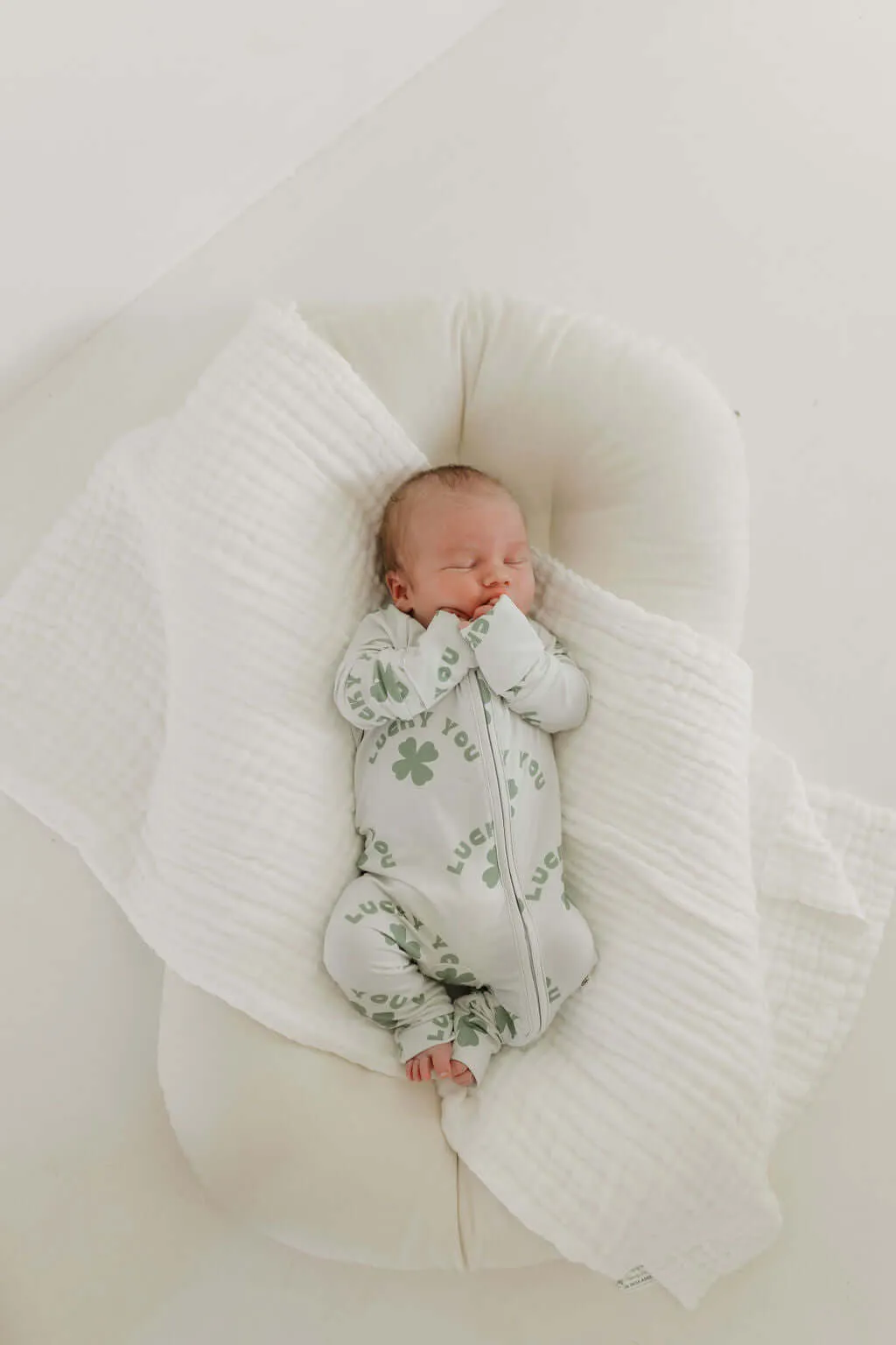 Lucky You | Bamboo Zip Pajamas