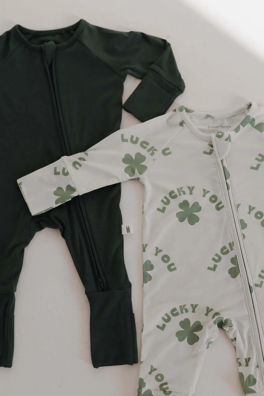 Lucky You | Bamboo Zip Pajamas