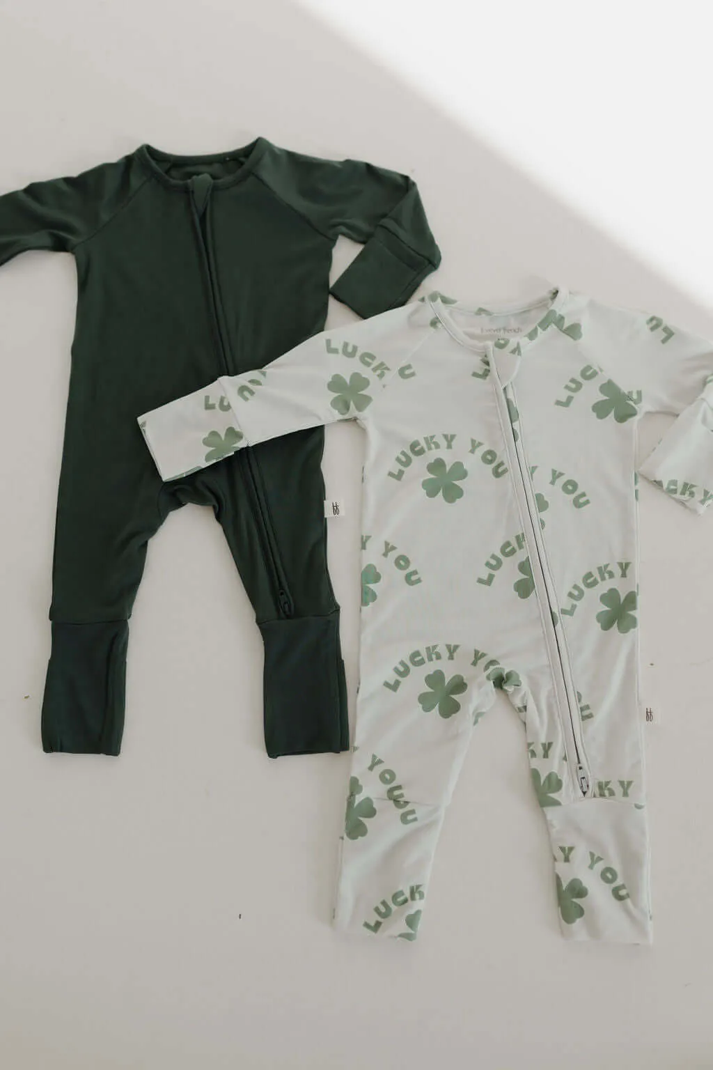 Lucky You | Bamboo Zip Pajamas