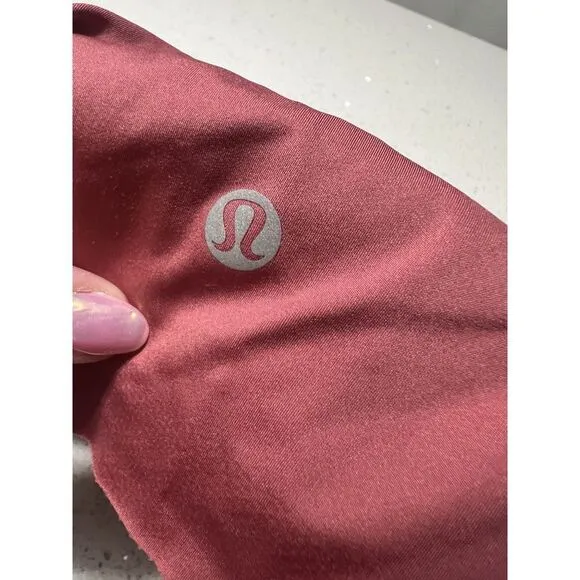 Lululemon Fast/Free‎ High Rise 6&quot; Elite Cherry Tint Running Shorts Size 2