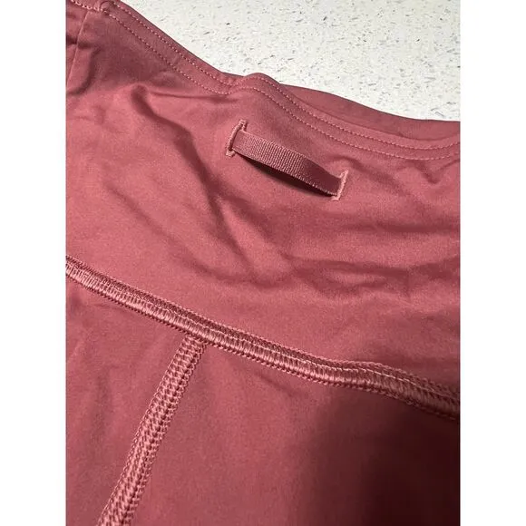 Lululemon Fast/Free‎ High Rise 6&quot; Elite Cherry Tint Running Shorts Size 2
