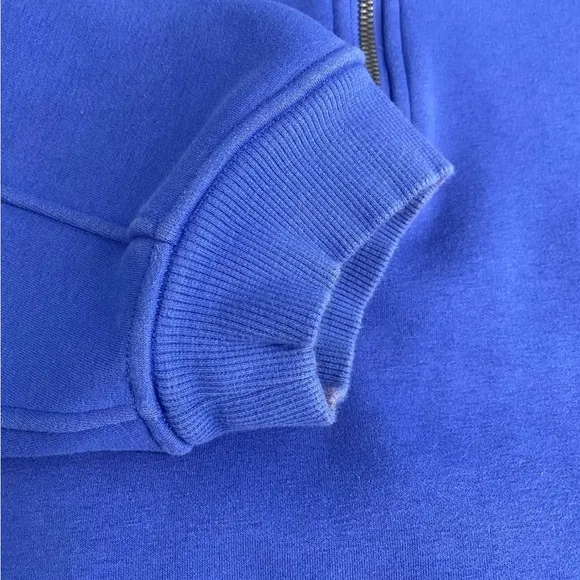 Lululemon Thick Fleece Half Zip Wild Indigo Size XS/S