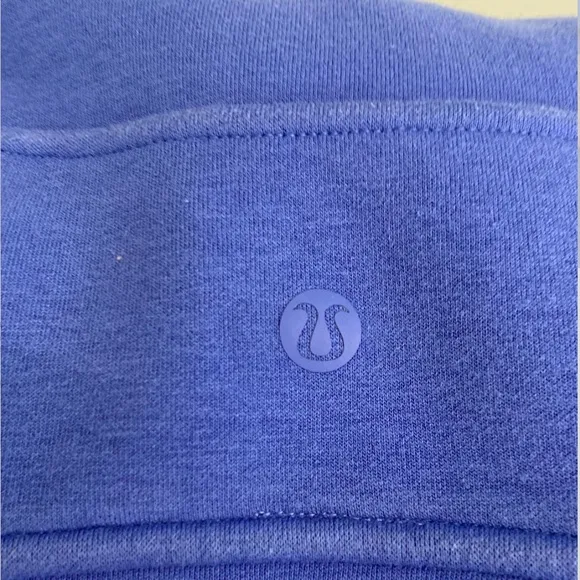 Lululemon Thick Fleece Half Zip Wild Indigo Size XS/S