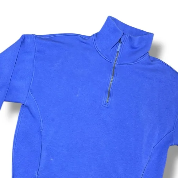 Lululemon Thick Fleece Half Zip Wild Indigo Size XS/S