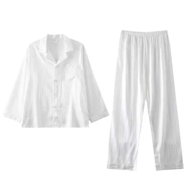 Luxury Men's Silk Lounge Set